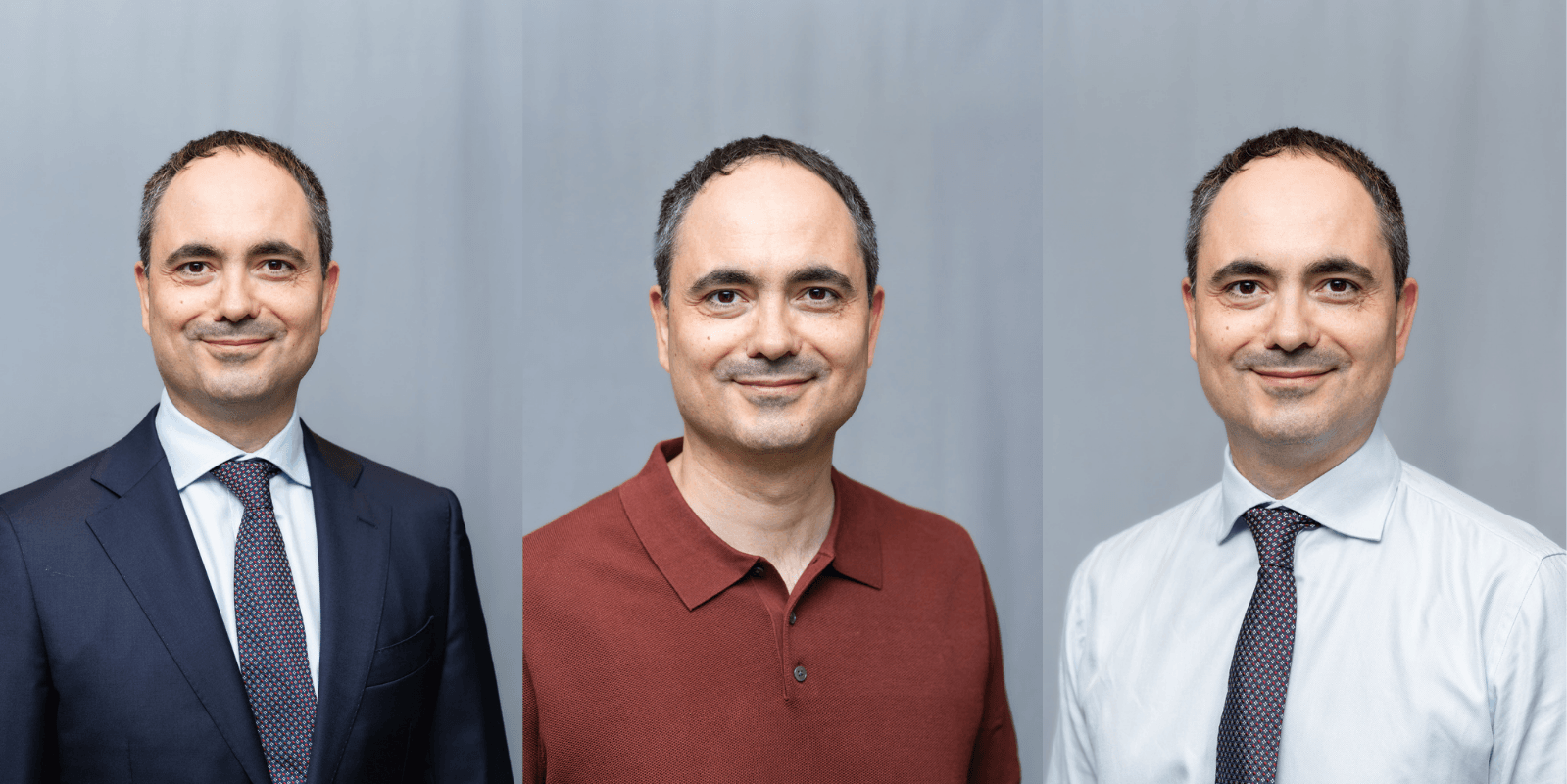 Smiling man in a professional headshot