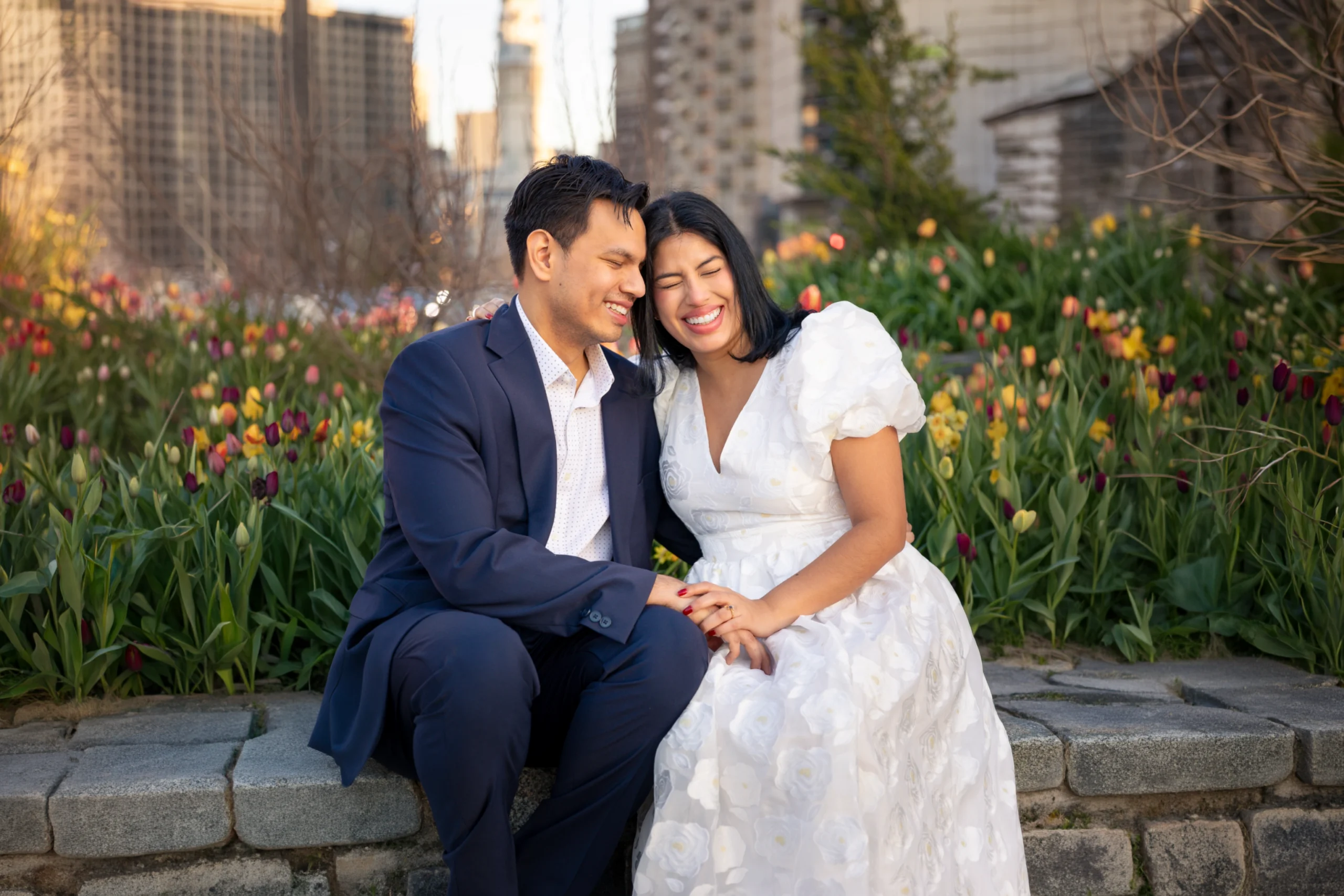 Philadelphia engagement photographer, Philly proposal